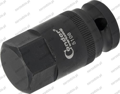 Nasadka udarowa 1/2", imbus 24 x 53 mm