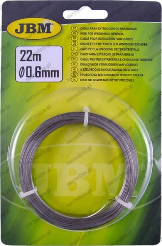 D.13813 Linka do wycinania szyb, 4-kątna, 22 m