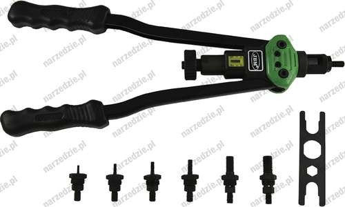 D.52596 Nitownica do nitonakrętek M3-M12, 400 mm