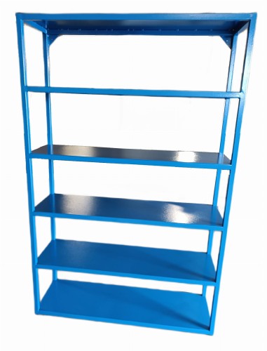 REGAŁ MAGAZYNOWY GARAŻOWY STALOWY 200x150x40CM 6 PÓŁEK