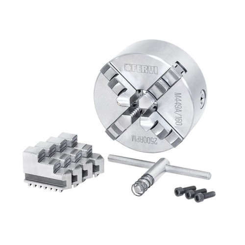 Precyzyjny Uchwyt Samocentrujący 4+4 Szczęki M449A/160