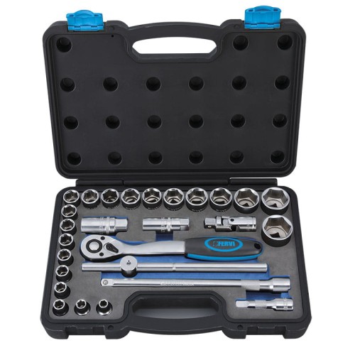 Zestaw nasadek SAE 6-kątnych 1/2" SN4P3N027