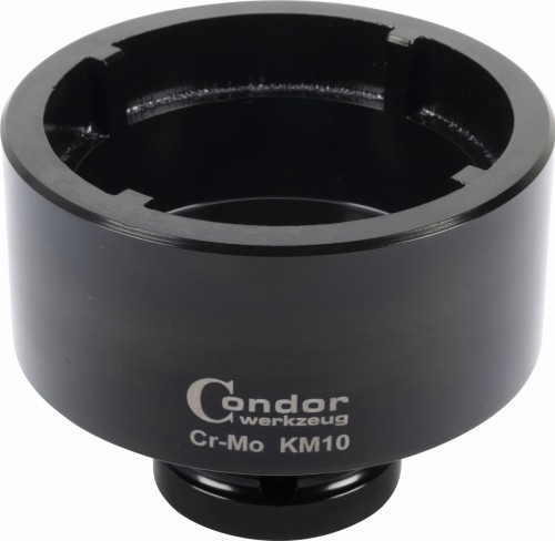 Klucz do nakrętek łożysk, zęby wewn, KM10