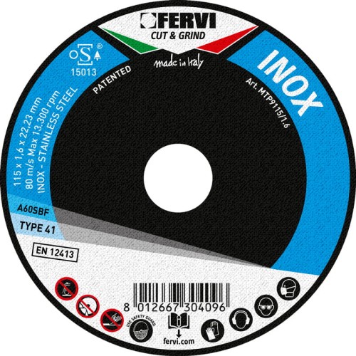 Tarcza do cięcia stali nierdzewnej MTP9115/1.0