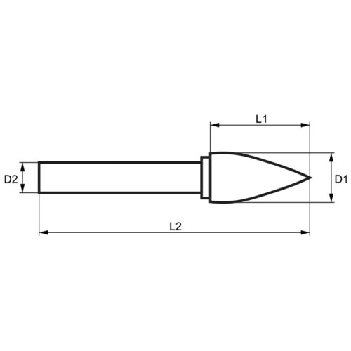 FREZY TRZPIENIOWE JEDNOZĘBNE G03SC3