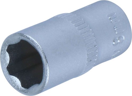 Nasadka. 1/4"  8 mm, 6-kątna, SuperLock