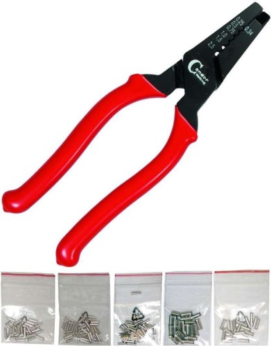 Zestaw do zaciskania przewodów, 151 cz.