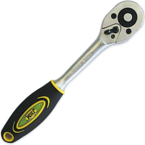 Grzechotka 24 zęby,  1/4", 155 mm