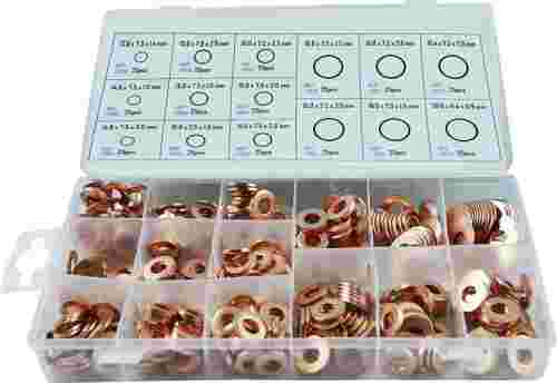 Podkładki pod wtryskiwacze, 375 cz.