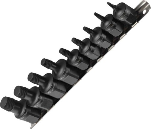 Wykrętaki trzpieniowe "Twist" 2-14 mm, 9 szt.