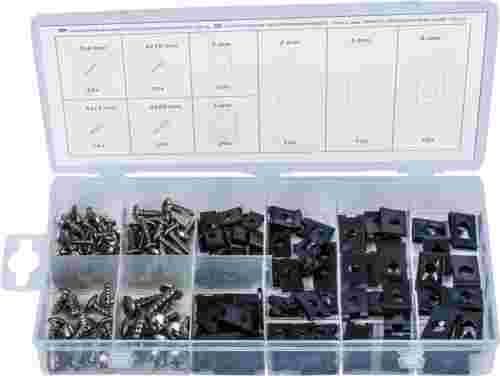 Wkręty i podkładki do karoserii, 170 cz.