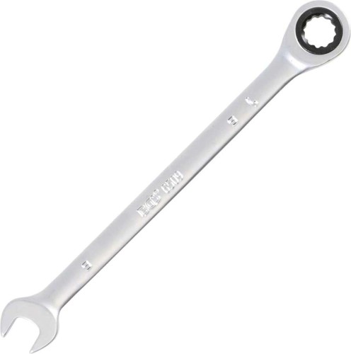 Klucz oczk. płaski 9 mm z grzechotką