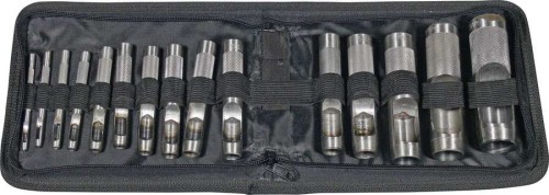 Wycinaki do gumy 3-25 mm, 15 szt.