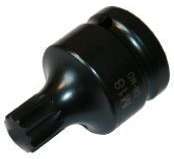 Nasadka udarowa 3/4", wielowpust z otworem M18 x 60 mm