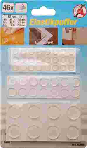 Silikony do drzwi, 46 szt.