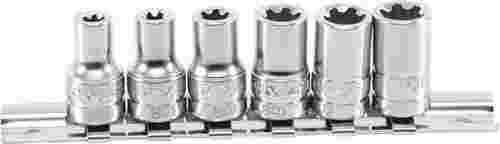 Nasadki Torx Plus EPL 6-12 mm, 1/4", 6 szt.