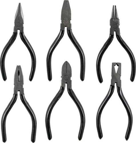 Szczypce precyzyjne, 6 szt.