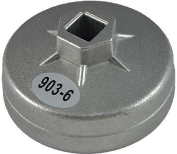 Nasadka 75/12 do filtrów oleju, alu