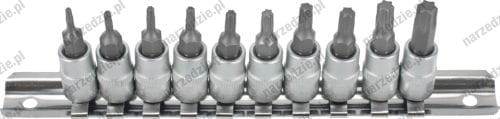 C.1004-1 Nasadki Torx T7-T40, 10 szt.