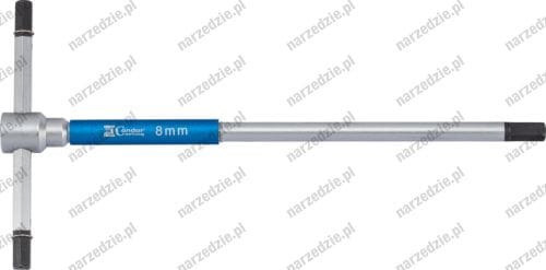 C.2018-08 Klucz typu T, 250x125 mm, imbus 8 mm