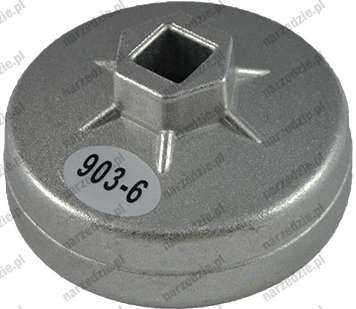 D.11381 Nasadka 75/12 do filtrów oleju, alu