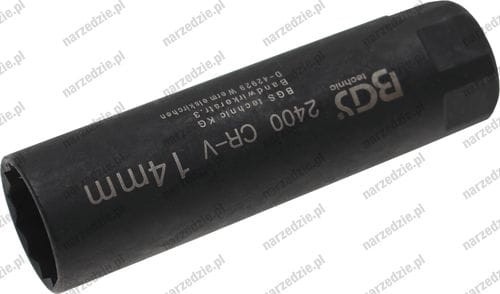 B.2400 Nasadka do świec 14 mm, 3/8", 65 mm, 12-kąt