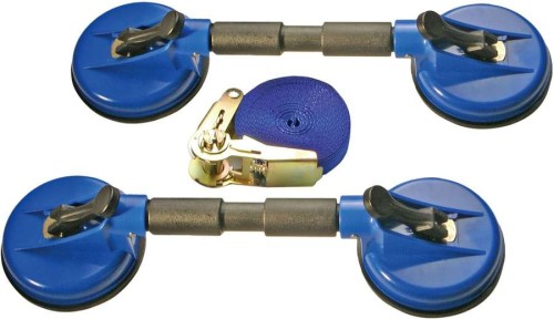 Uchwyty do szyb 2x120 mm, 60 kg