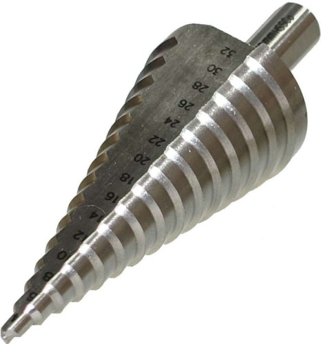 Wiertło stopniowe 4-32 mm do stali nierdzewnej