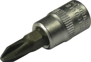 Nasadka  1/4", krzyżakowa PH1 x 37 mm