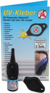 Klej UV z latarką do utwardzania, 3 g