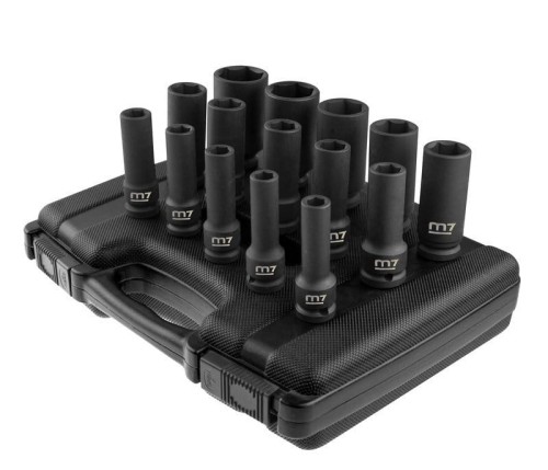 Zestaw Nasadek ½” 15 szt. MB43015M Mighty Seven