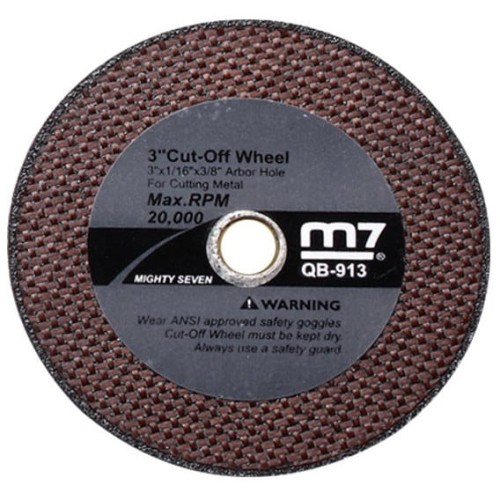 TARCZA KORUNDOWA 75/1,5/10mm MIGHTY SEVEN QB-913