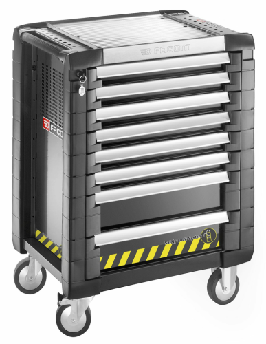 WÓZEK JET+ 8 SZUFLAD – 3 MODUŁY NA SZUFLADĘ – „SAFETY LOCK”