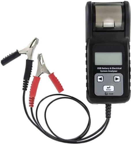 Tester akumulatora i instalacji elektrycznej z drukarką
