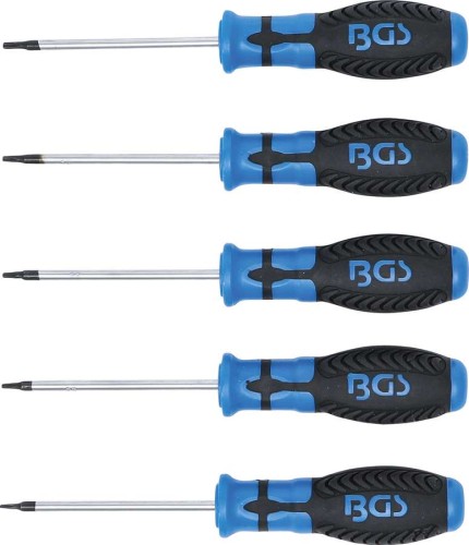 Wkrętaki Torx T6-T10,  5 szt.