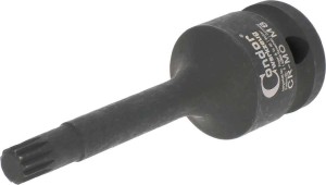 Nasadka 1/2" udarowa wielowpust M 8 x 78 mm