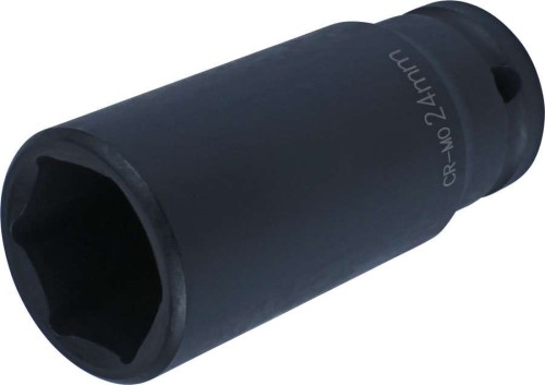 Nasadka 1/2". udarowa 27 mm, 6-kątna, długa