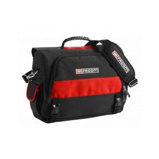 Torba tekstylna 2 w 1: narzędzia i laptop
