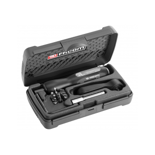 ZESTAW Z WKRĘTAKIEM DYNAMOMETRYCZNYM 1/4”, 2 - 10 Nm  KOŃCÓWKI DO PRZYKRĘCANIA