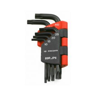 ZESTAW KLUCZY TRZPIENIOWYCH KRÓTKICH TORX®