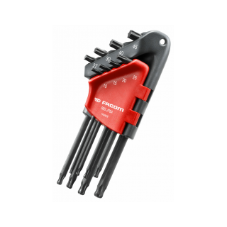 ZESTAW KLUCZY TRZPIENIOWYCH DŁUGICH TORX® Z KOŃCÓWKĄ KULISTĄ