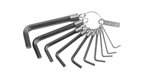 Zestaw Kluczy trzpieniowych 1.5-10 mm