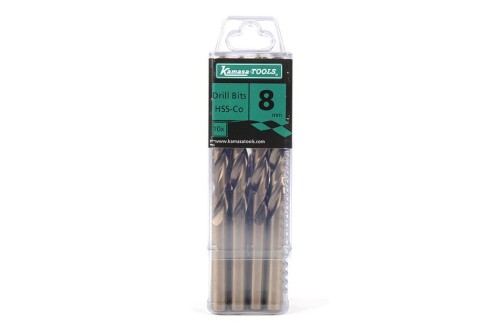 Zestaw wierteł kobaltowych 5 mm, 10 szt.