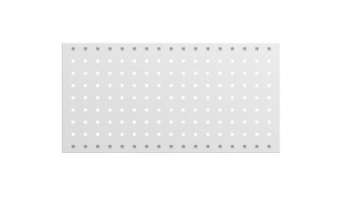 Panel perforowany, 677mm, gray