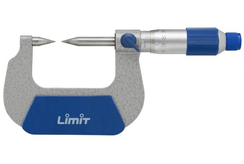 Mikrometr ze stożkowymi końcówkami pomiarowymi 0-25 mm Limit 95640108