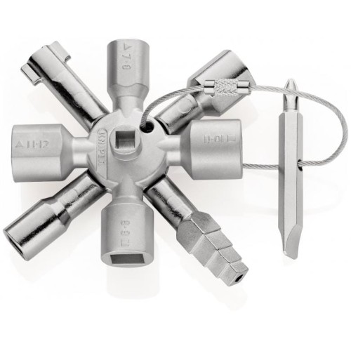 KNIPEX TwinKey®, do wszystkich standardowych szafek i systemów odcinających