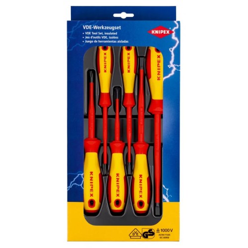 Zestaw wkrętaków VDE Płaskie / Phillips®