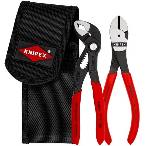 Zestaw mini szczypiec w etui na narzędzia z paskiem 2 części