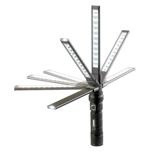 Warsztatowa magnetyczna lampa uchylna 10+1LED
