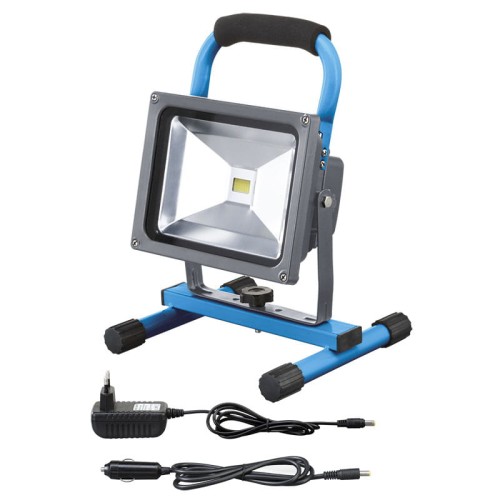 Przenośny akumulatorowy halogen LED 20W 600/1450